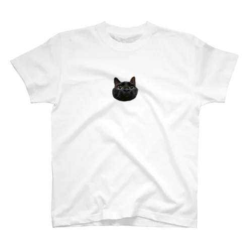 黒ねこのmaru. Regular Fit T-Shirt