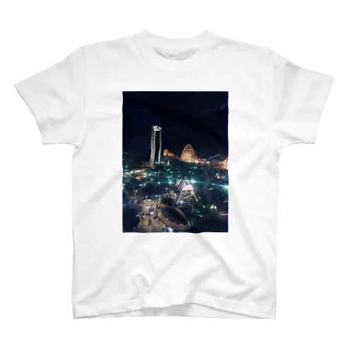 夜の遊園地 スタンダードTシャツ