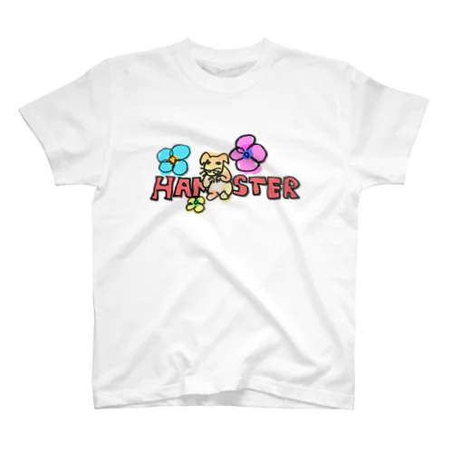 ハピハピハムちゃんみたらし味 Regular Fit T-Shirt