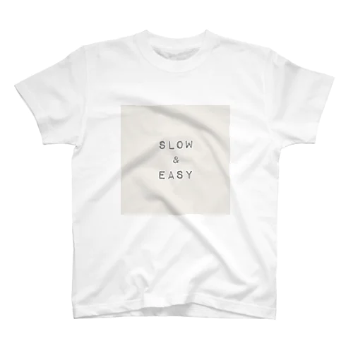 slow & easy スタンダードTシャツ