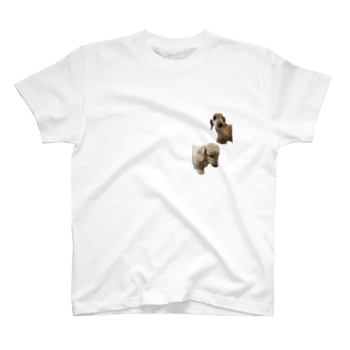 愛犬と一緒 Regular Fit T-Shirt