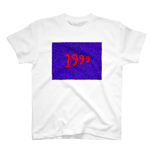 T-SHIRT WITH 1999 PRINT Regular Fit T-Shirt