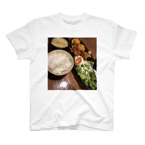 タルタルチキン定食 Regular Fit T-Shirt