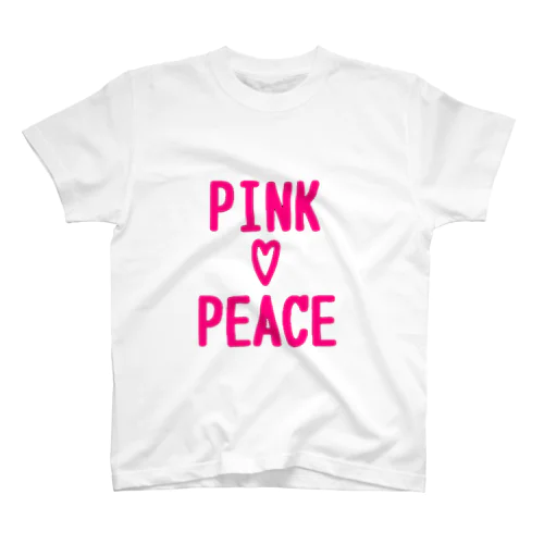 PINK♡PEACE Regular Fit T-Shirt