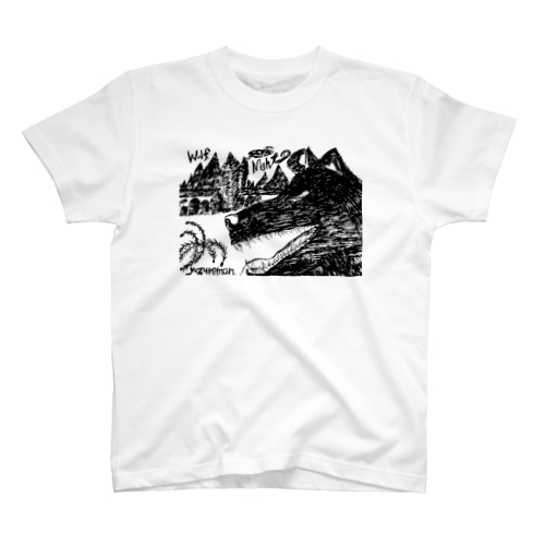wolf  Night🐺 Regular Fit T-Shirt