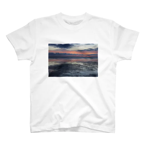 北海道の風景シリーズ　宗谷岬 Regular Fit T-Shirt