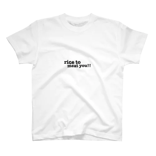 wo,co. gyu-don スタンダードTシャツ