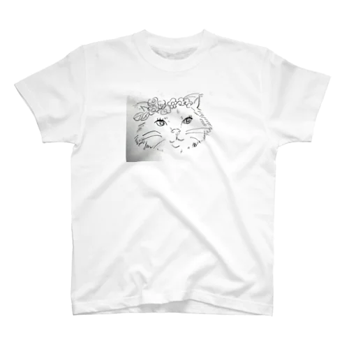 ねこさん Regular Fit T-Shirt