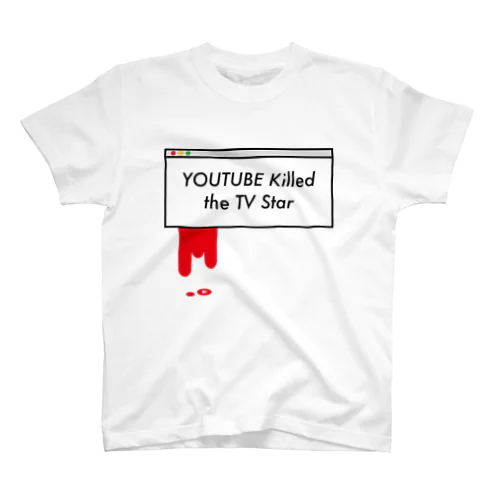 YOUTUBE kxxxed the TV Star スタンダードTシャツ