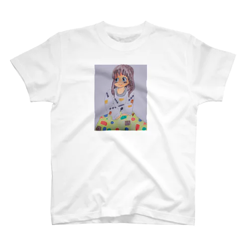 お団子女子 スタンダードTシャツ