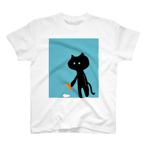 続・くろねこくん。 スタンダードTシャツ