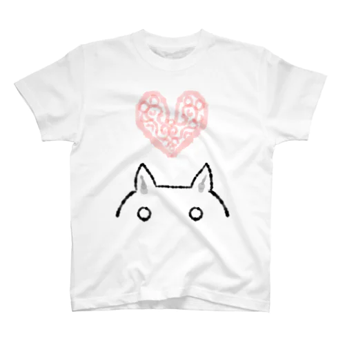 まる猫 Regular Fit T-Shirt