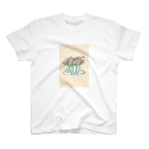 flower cup Regular Fit T-Shirt