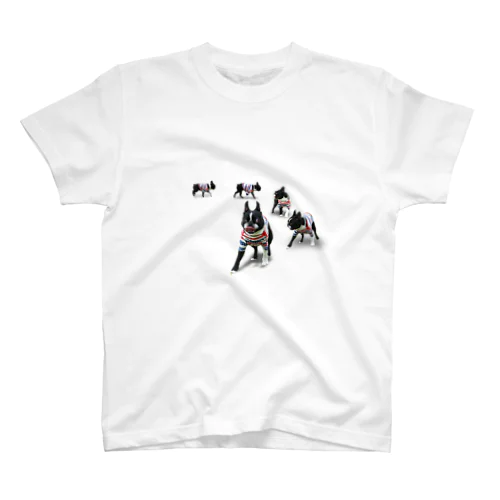 park a holic bostonterrier スタンダードTシャツ