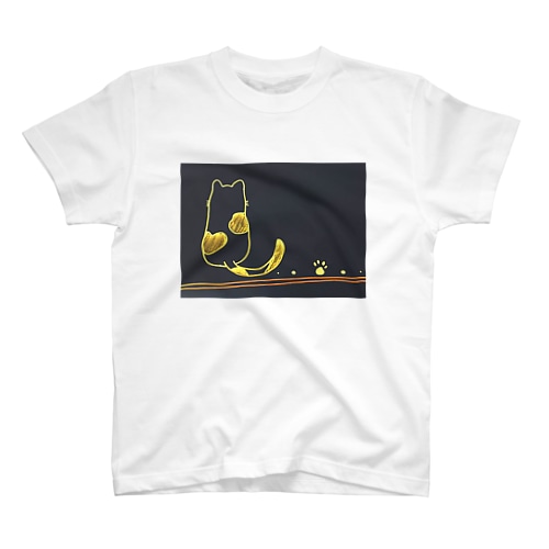 しあわせcat Regular Fit T-Shirt