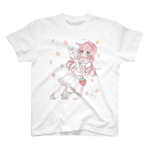 いちごミルクに溺れたい スタンダードTシャツ