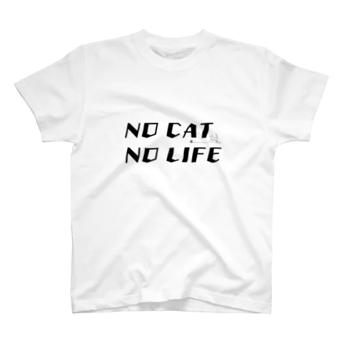 NO CAT NO LIFE 〜猫がいないと生きていけない〜 スタンダードTシャツ