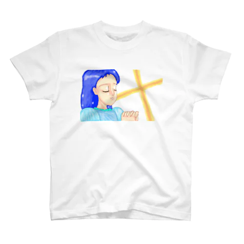 祈りの少女 Regular Fit T-Shirt
