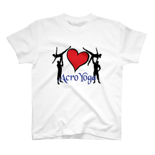 Heart AcroYoga スタンダードTシャツ