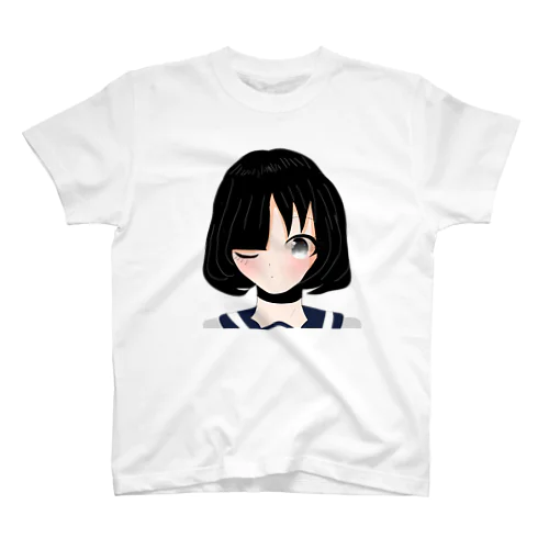 黒髪少女 Regular Fit T-Shirt