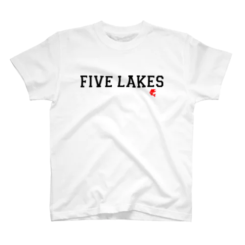 FIVE LAKES WH スタンダードTシャツ