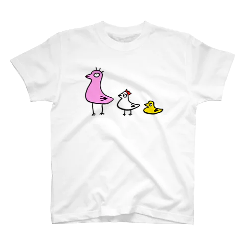 ３羽の鳥 Regular Fit T-Shirt