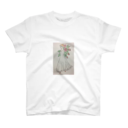 バラの妖精 Regular Fit T-Shirt