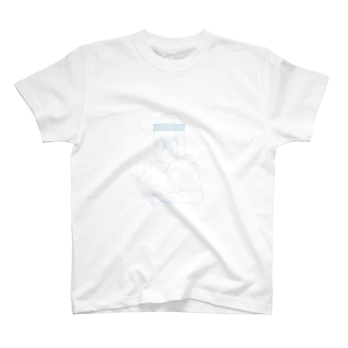 モナ・リザ（白） Regular Fit T-Shirt