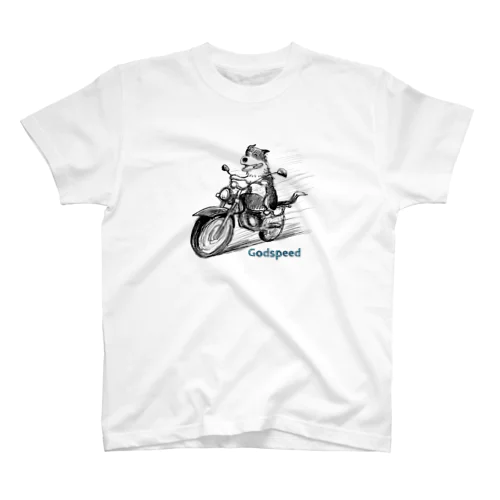 バイク乗りの犬 Regular Fit T-Shirt