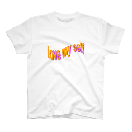 Love my self スタンダードTシャツ