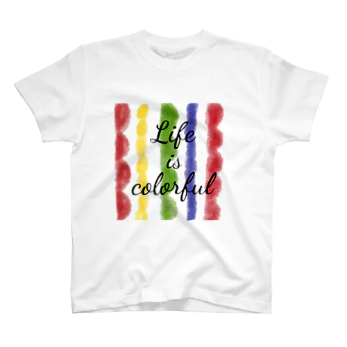 life is colorful Regular Fit T-Shirt