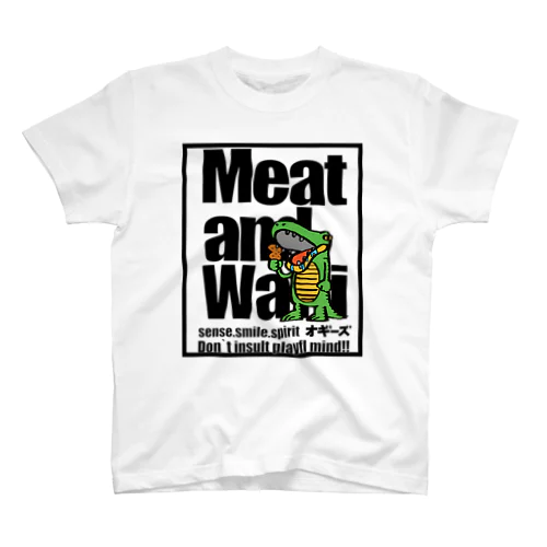 meat and wani スタンダードTシャツ