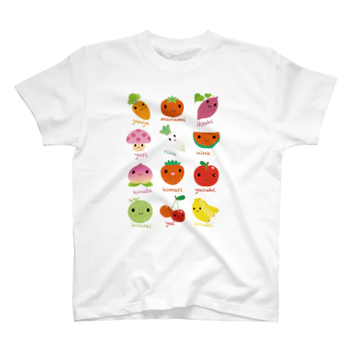 野菜 スタンダードTシャツ