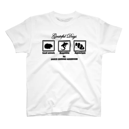 Gratefull Days 【BLACK】 スタンダードTシャツ