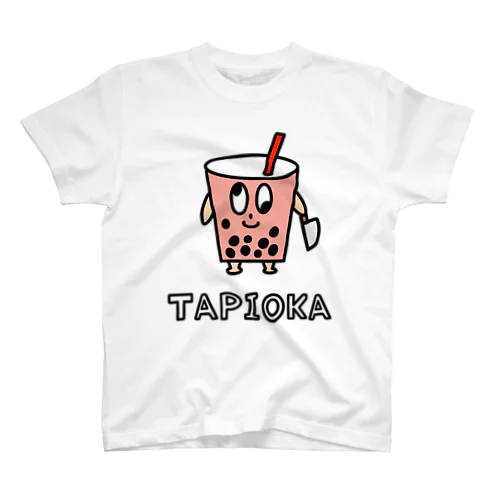 狂ったタピオカくんＴシャツ スタンダードTシャツ