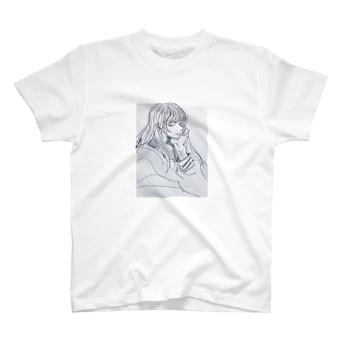 メンヘラ女の子 スタンダードTシャツ