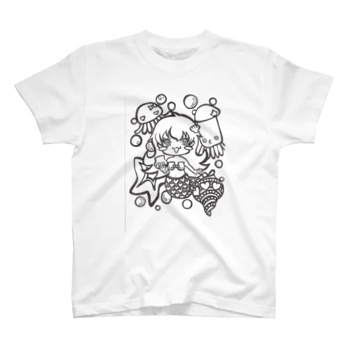 人魚の休日ですのよ。ほほほほほ。 スタンダードTシャツ