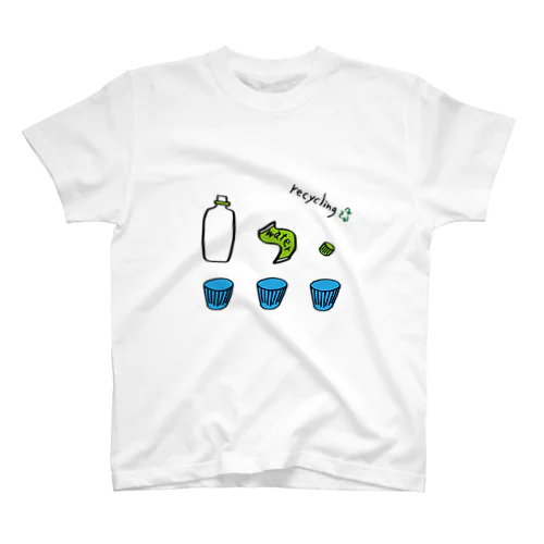 recycling-分別して！- Regular Fit T-Shirt