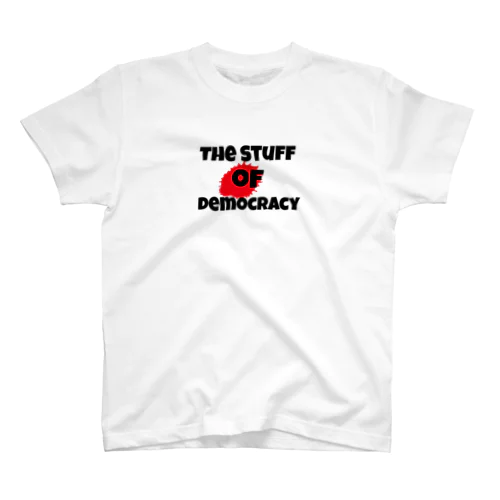 The  stuff of democracy パンクファッション tシャツ Regular Fit T-Shirt