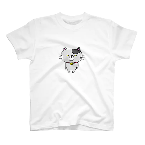 つり目にゃんこのにぼし Regular Fit T-Shirt