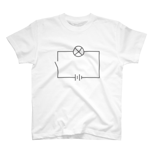 直列つなぎ（にびいろ） Regular Fit T-Shirt