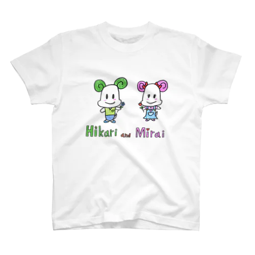 Hikari and Mirai スタンダードTシャツ