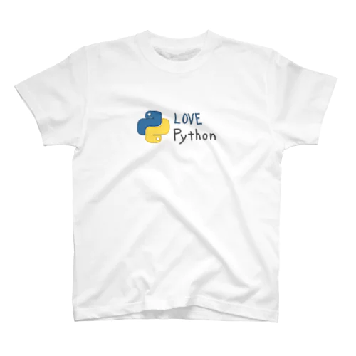 てがきpython スタンダードTシャツ