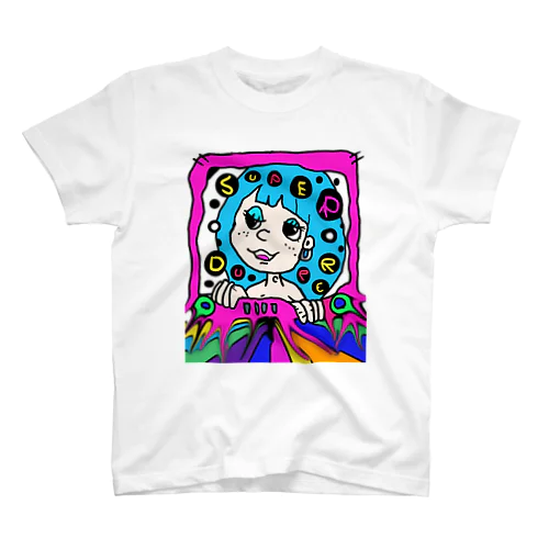 SUPER☆DUPER Tシャツ(女の子) Regular Fit T-Shirt