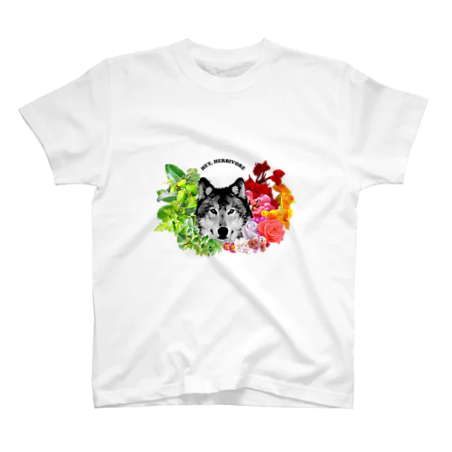 草食系肉食動物ver.オオカミ Regular Fit T-Shirt