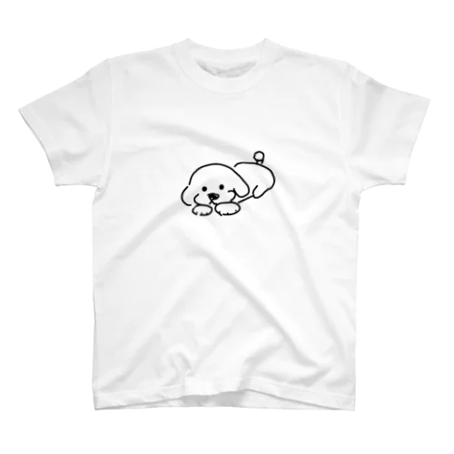 いやしのトイプードル スタンダードTシャツ