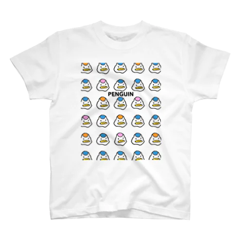 なんともいえないペンギン大集合！！ Regular Fit T-Shirt