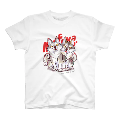 WOLF BROS(white) Regular Fit T-Shirt