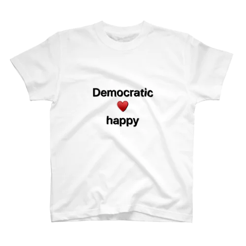 Democratic happy スタンダードTシャツ