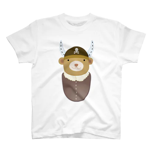 海賊になりたいクマ Regular Fit T-Shirt